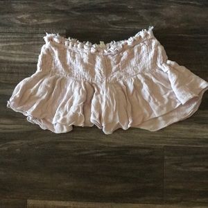 Free People Smocked Shorts